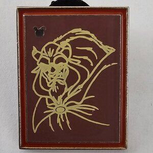 DISNEY Pin Trading ~ Beauty & The Beast Portrait 2/5~ Hidden Mickey ~2016 ~P02